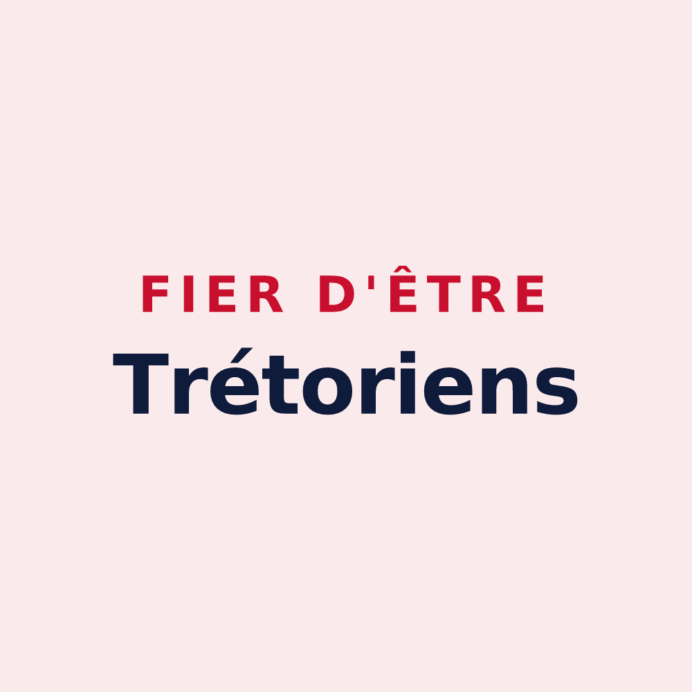 Magnet « Fier d'être Trétoriens » — design pour La Trétoire