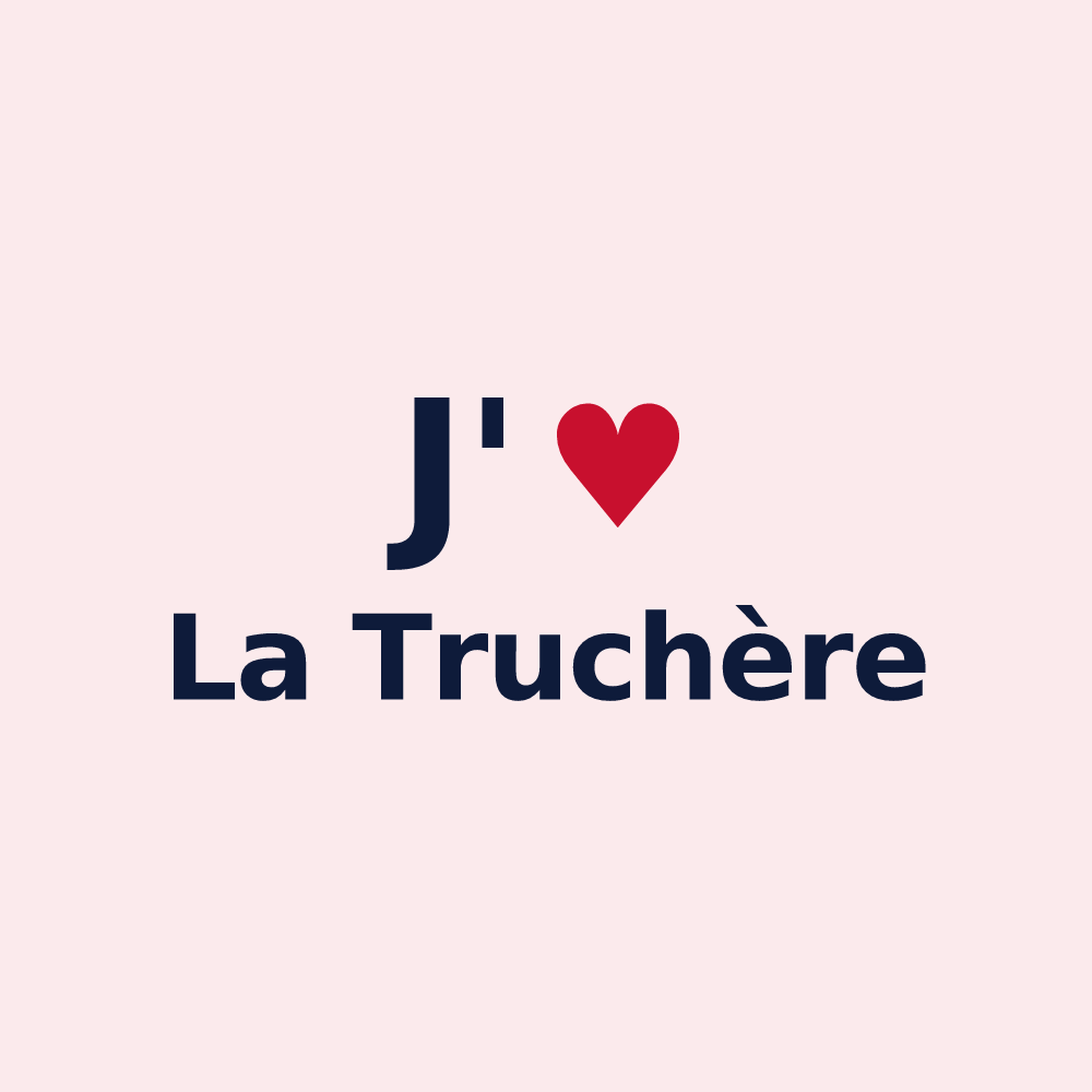 Magnet personnalisé La Truchère — design J'aime La Truchère