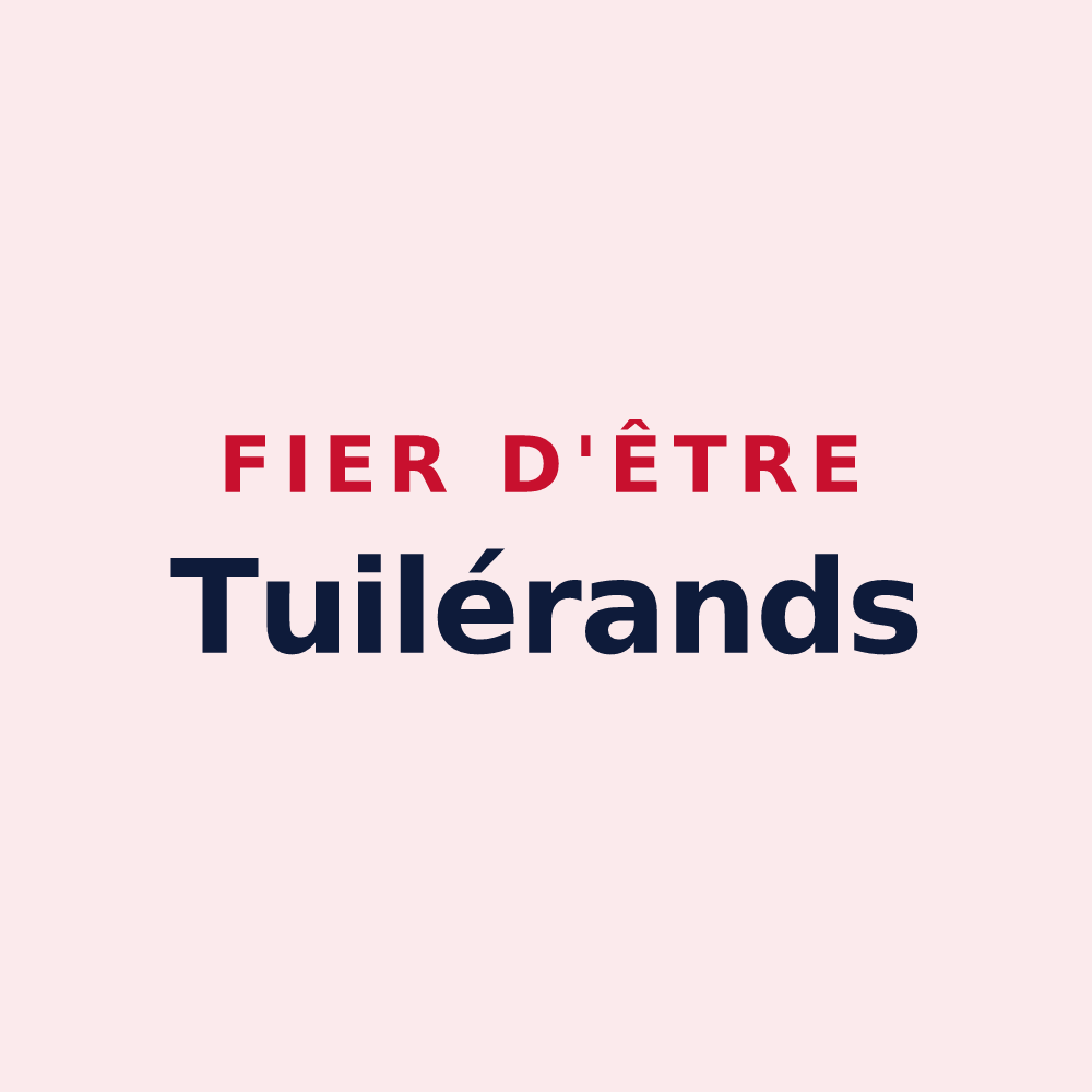 Magnet « Fier d'être Tuilérands » — design pour La Tuilière