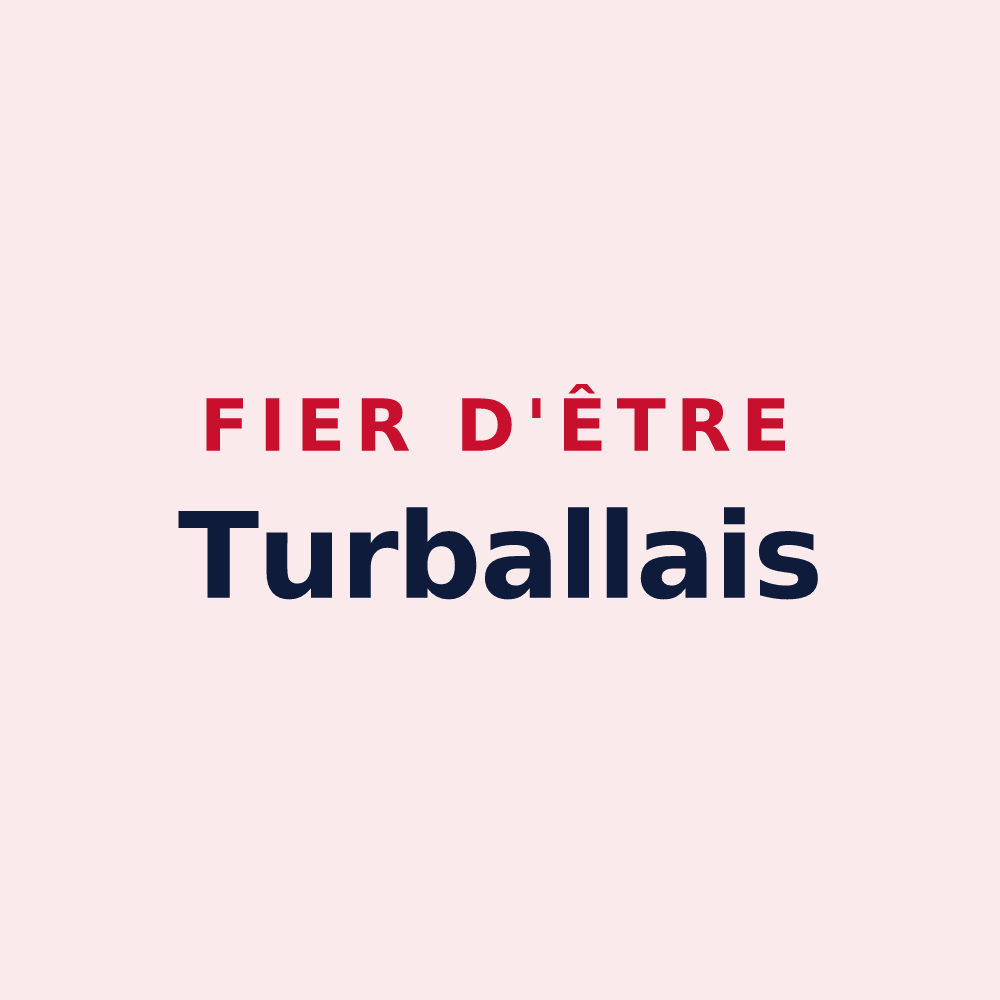 Magnet « Fier d'être Turballais » — design pour La Turballe
