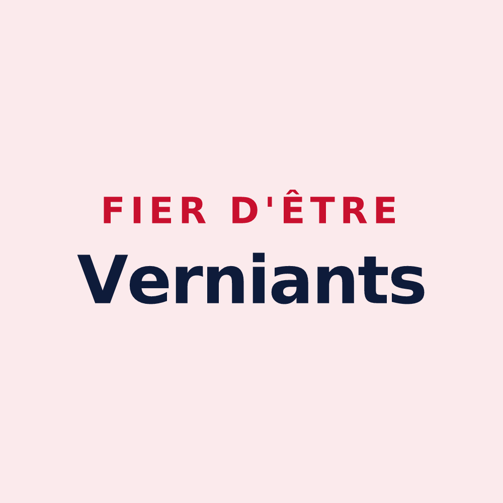 Magnet « Fier d'être Verniants » — design pour La Vernaz