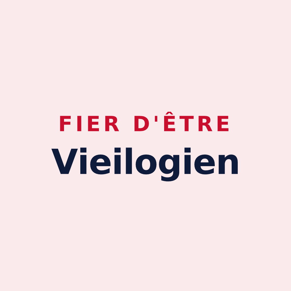 Magnet « Fier d'être Vieilogien » — design pour La Vieille-Loye