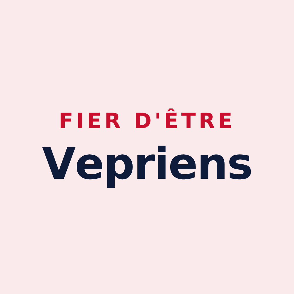 Magnet « Fier d'être Vepriens » — design pour La Voivre