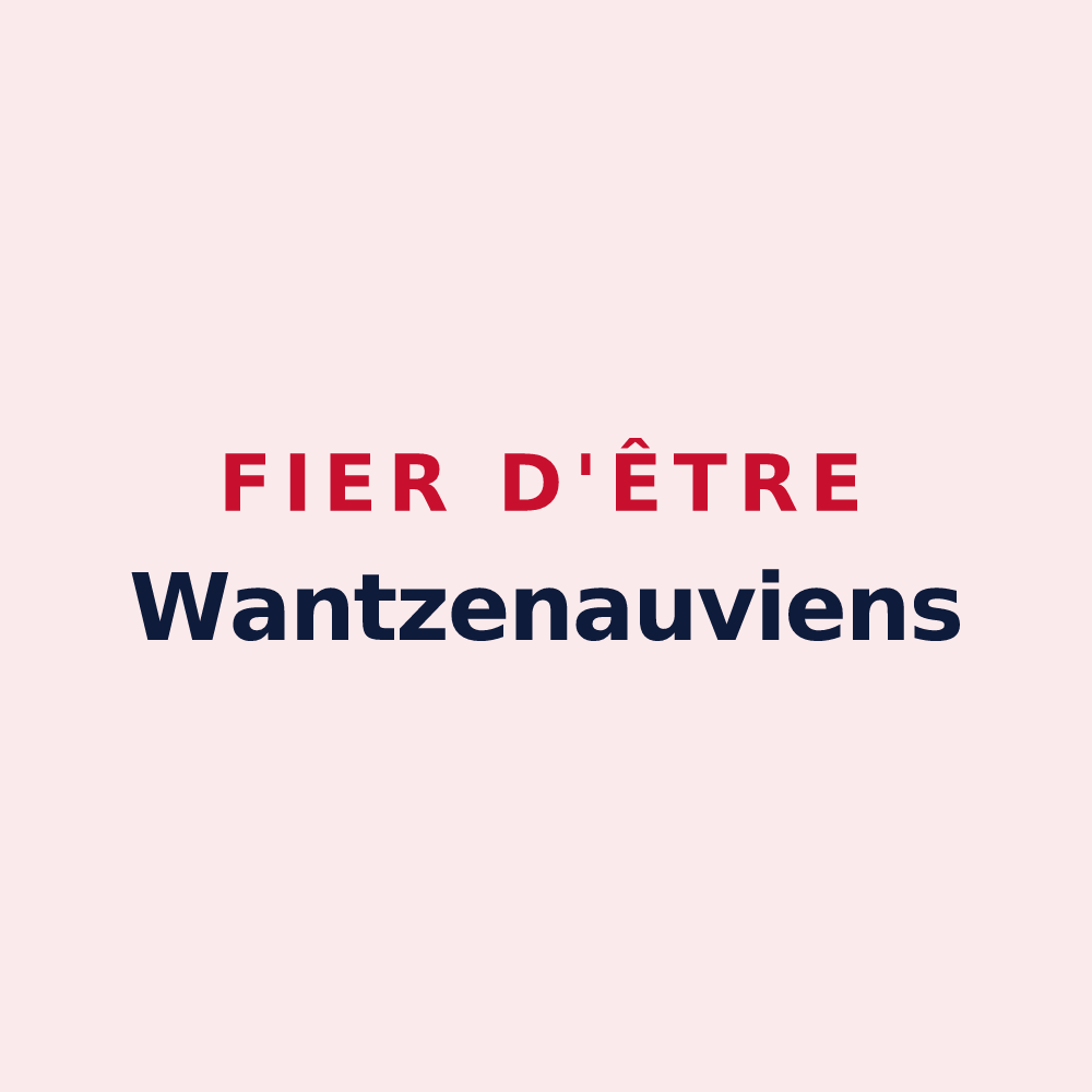 Magnet « Fier d'être Wantzenauviens » — design pour La Wantzenau