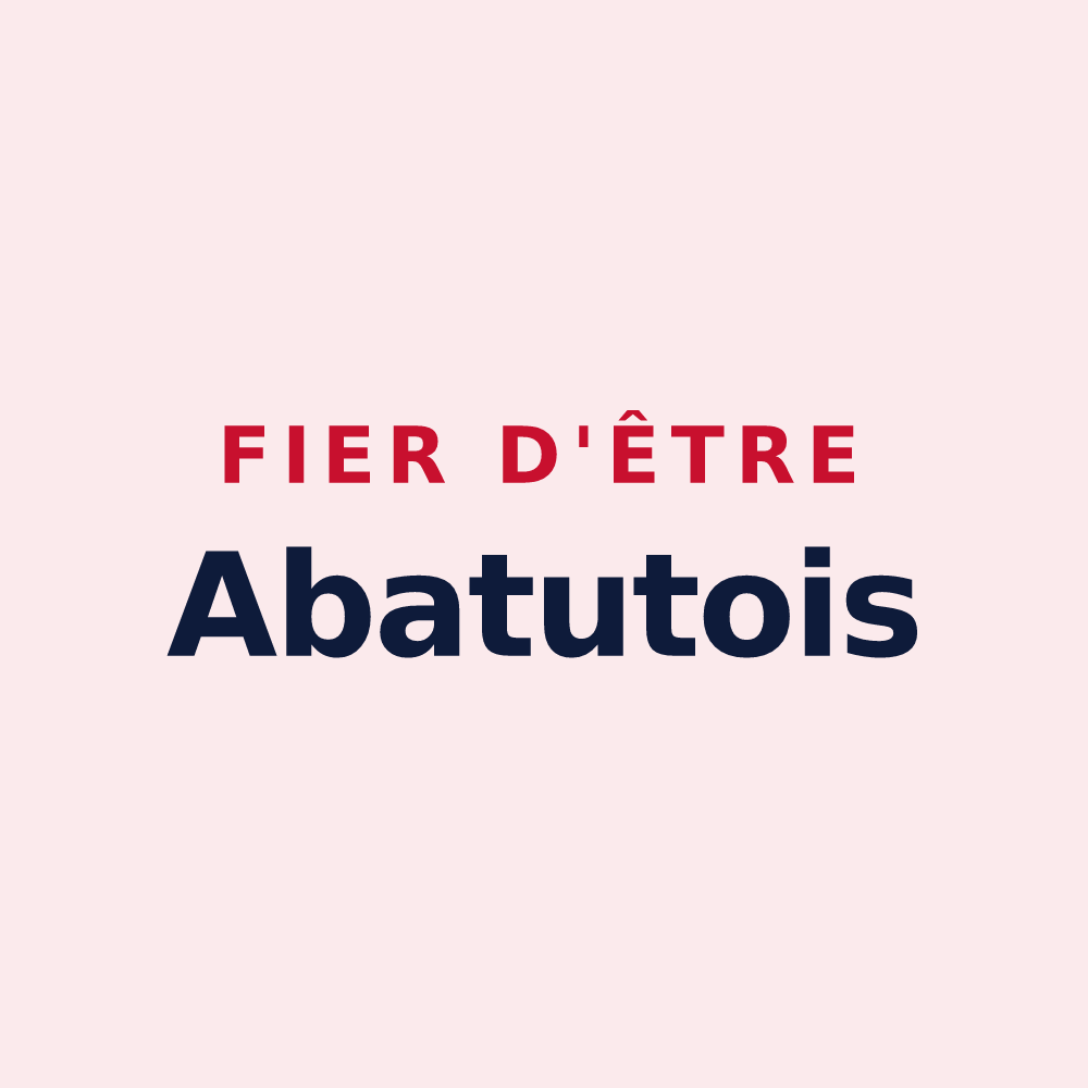 Magnet « Fier d'être Abatutois » — design pour Labatut