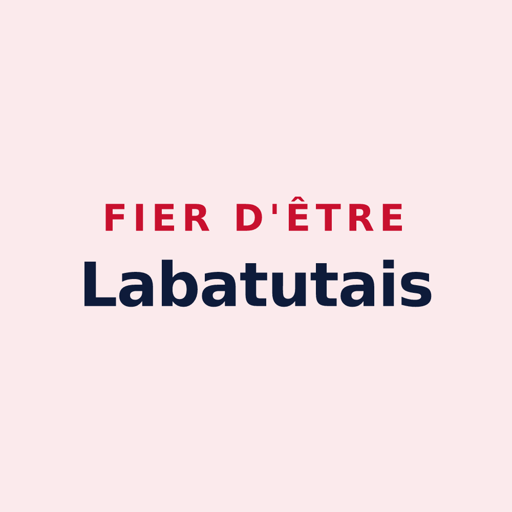 Magnet « Fier d'être Labatutais » — design pour Labatut-Figuières