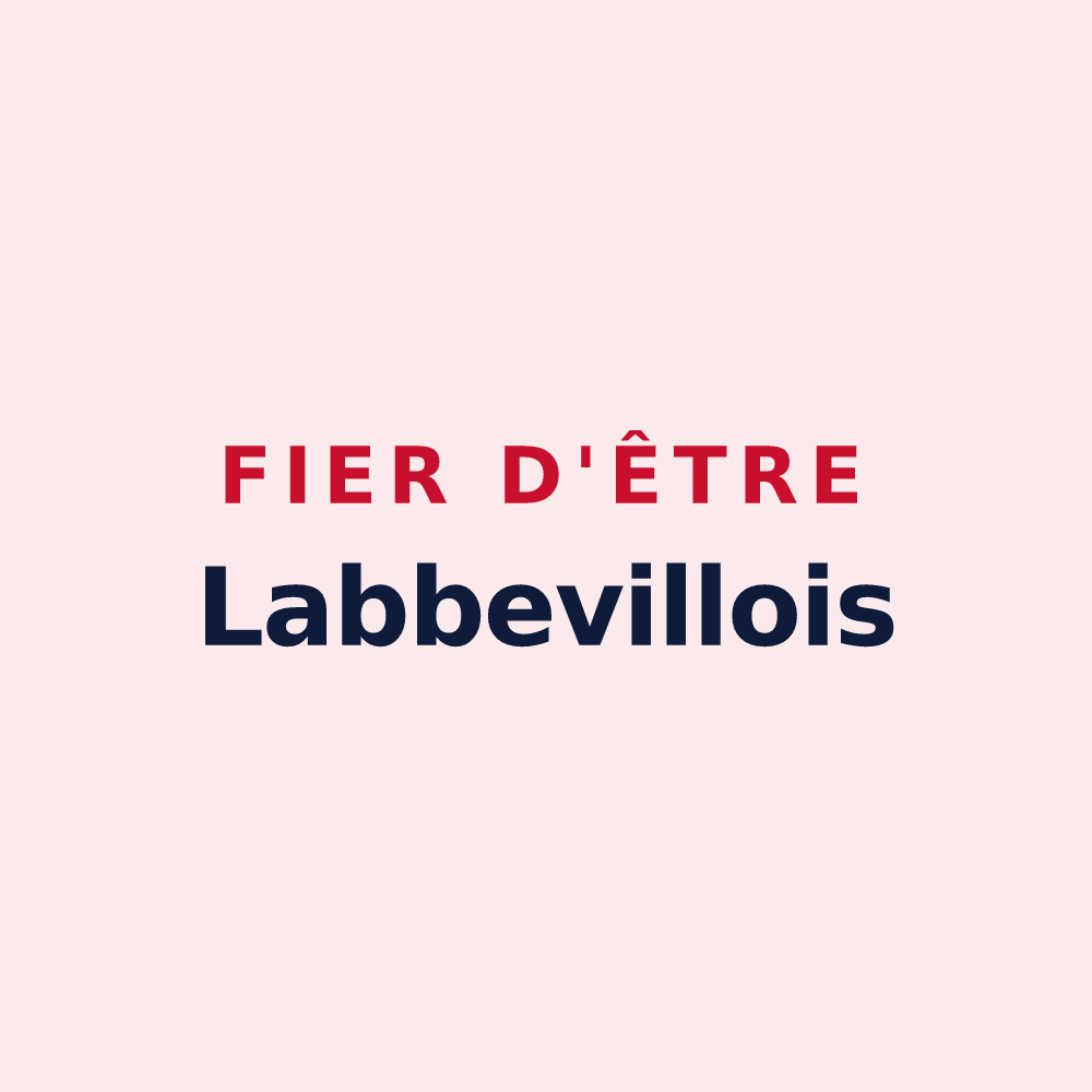 Magnet « Fier d'être Labbevillois » — design pour Labbeville