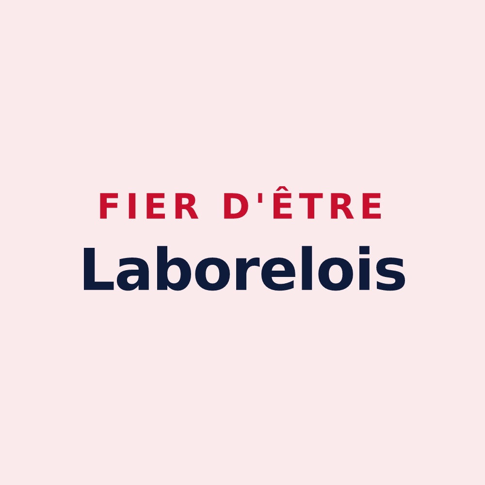 Magnet « Fier d'être Laborelois » — design pour Laborel