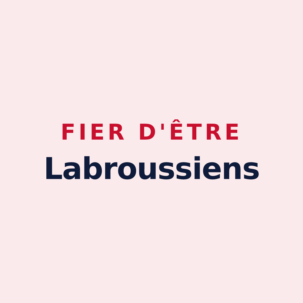 Magnet « Fier d'être Labroussiens » — design pour Labrousse