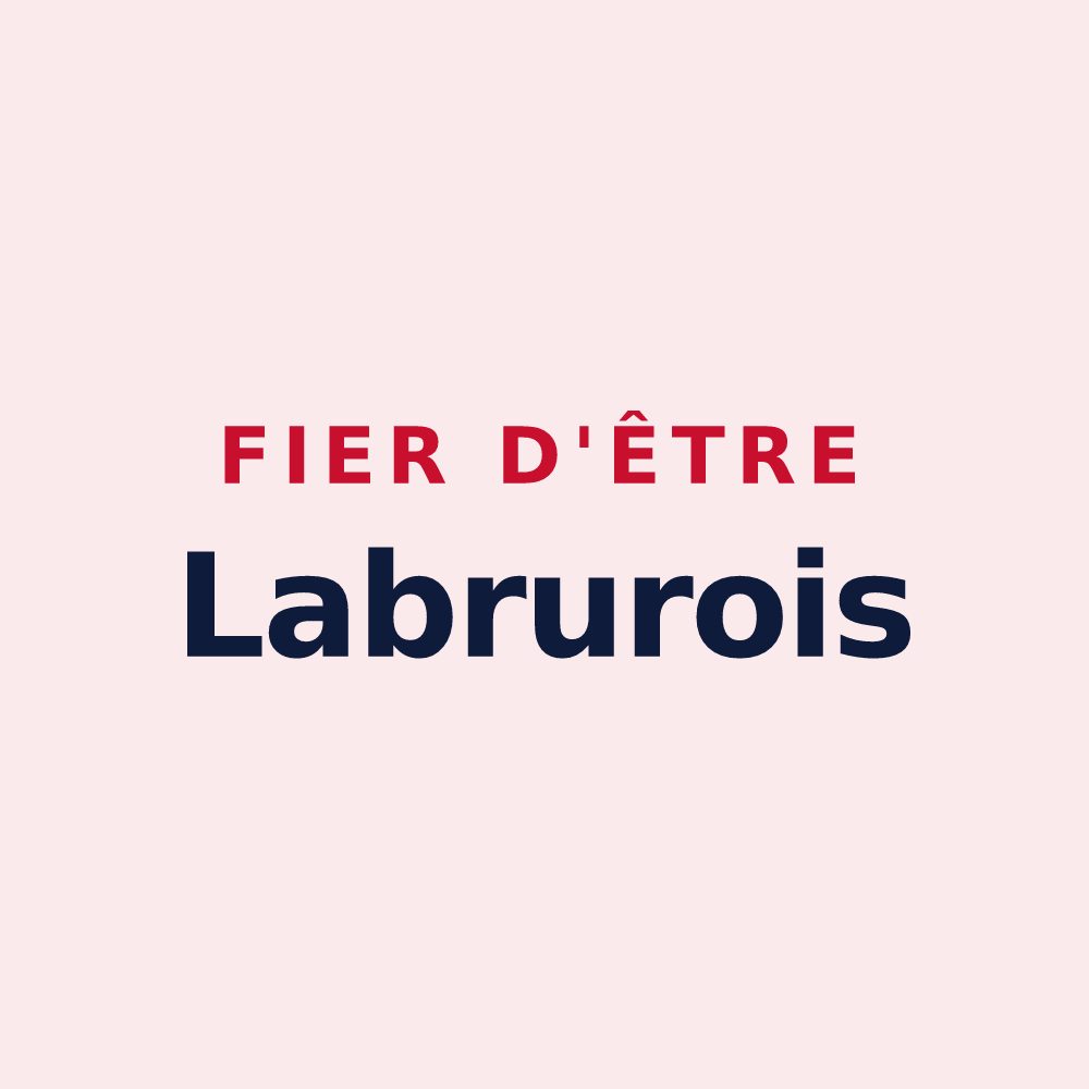 Magnet « Fier d'être Labrurois » — design pour Labruyère