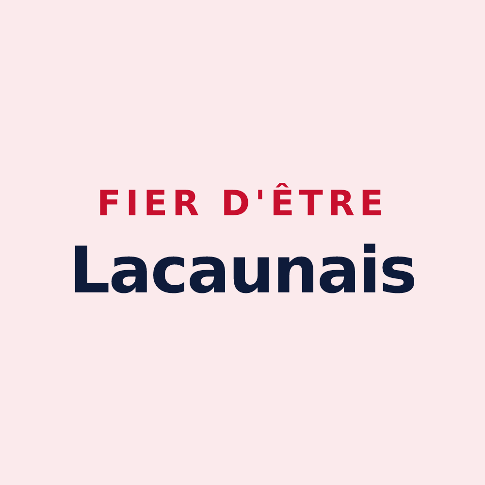 Magnet « Fier d'être Lacaunais » — design pour Lacaune