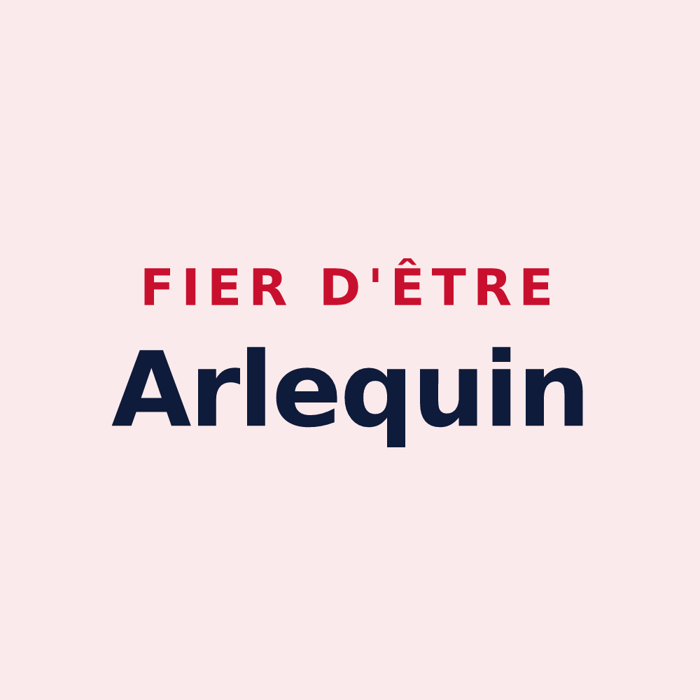 Magnet « Fier d'être Arlequin » — design pour Lachassagne