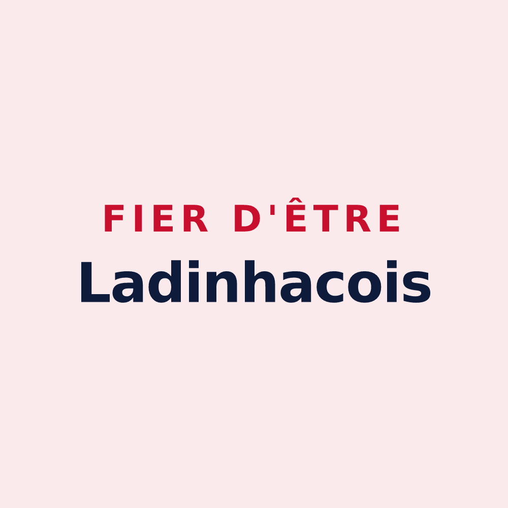 Magnet « Fier d'être Ladinhacois » — design pour Ladinhac