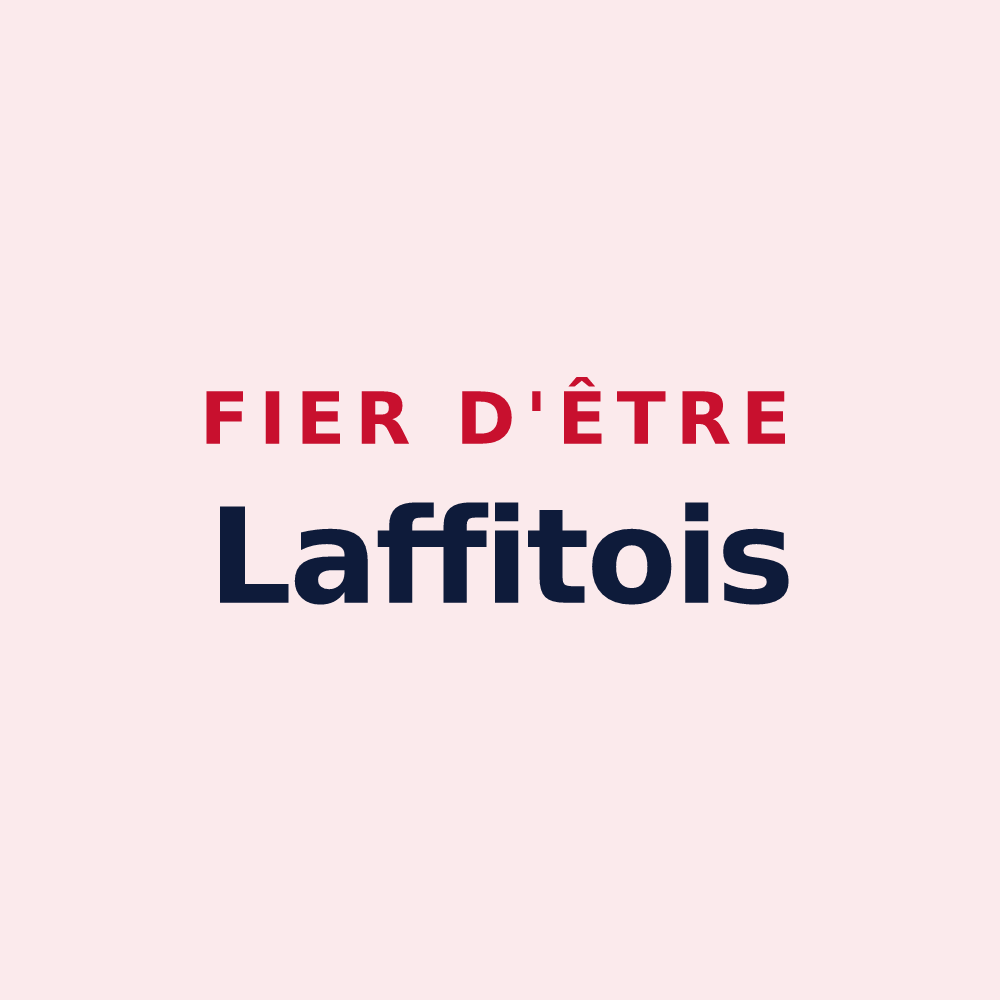 Magnet « Fier d'être Laffitois » — design pour Lafitte-Vigordane