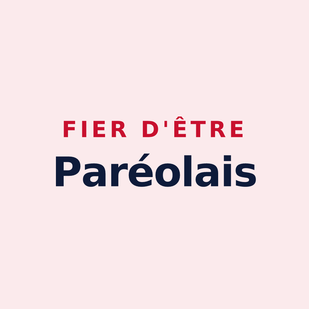 Magnet « Fier d'être Paréolais » — design pour Lagarde-Paréol