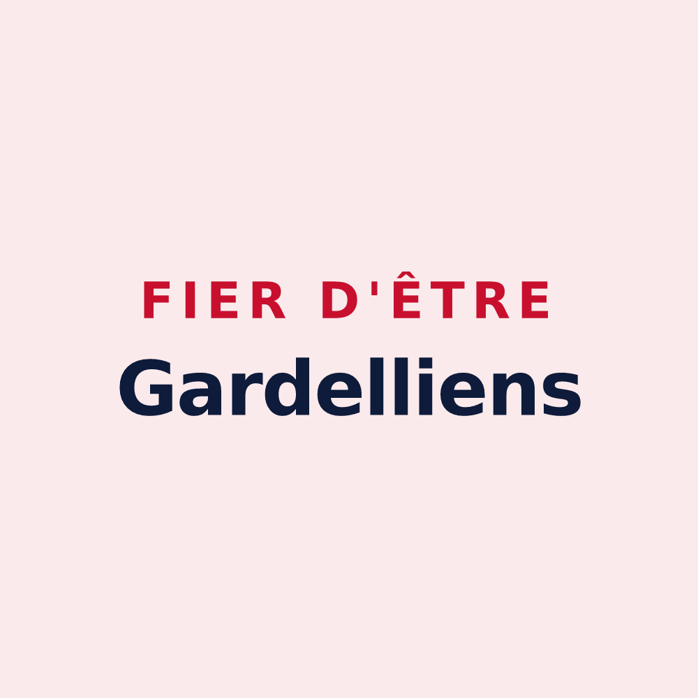 Magnet « Fier d'être Gardelliens » — design pour Lagardelle