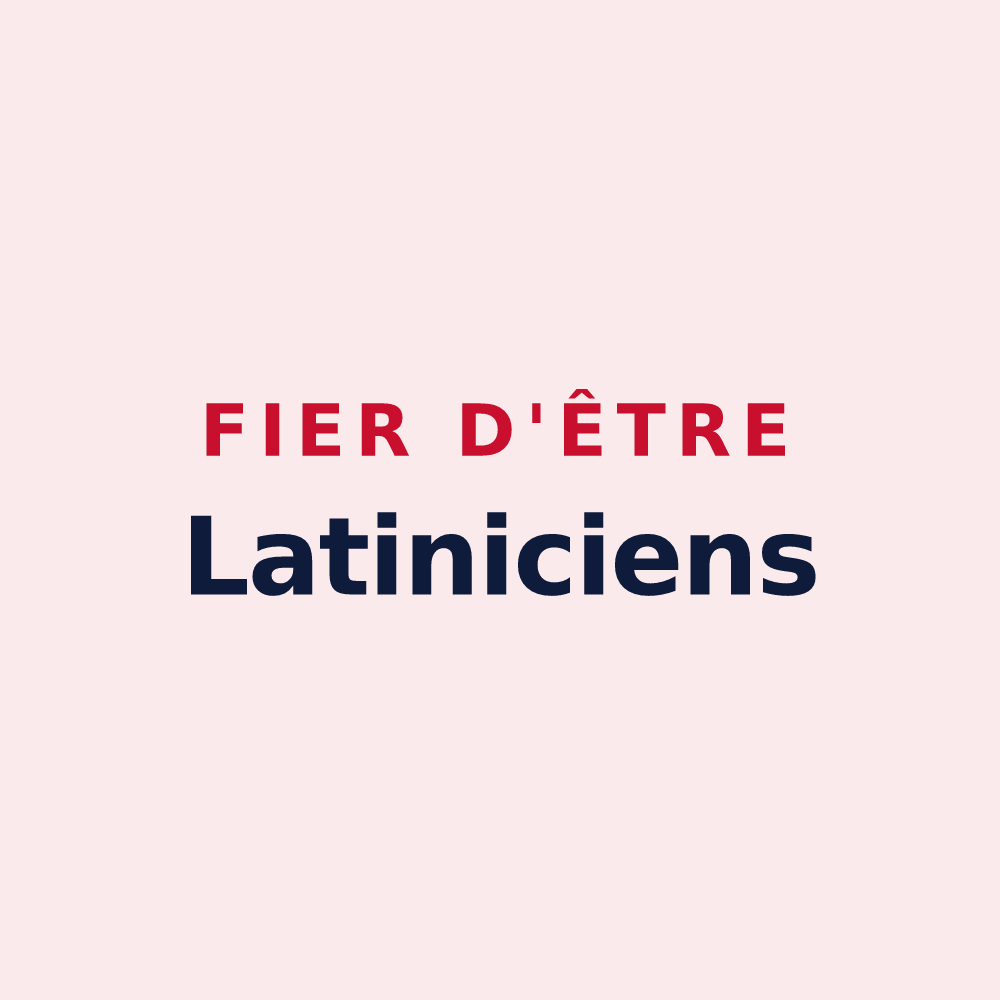 Magnet « Fier d'être Latiniciens » — design pour Lagny-le-Sec
