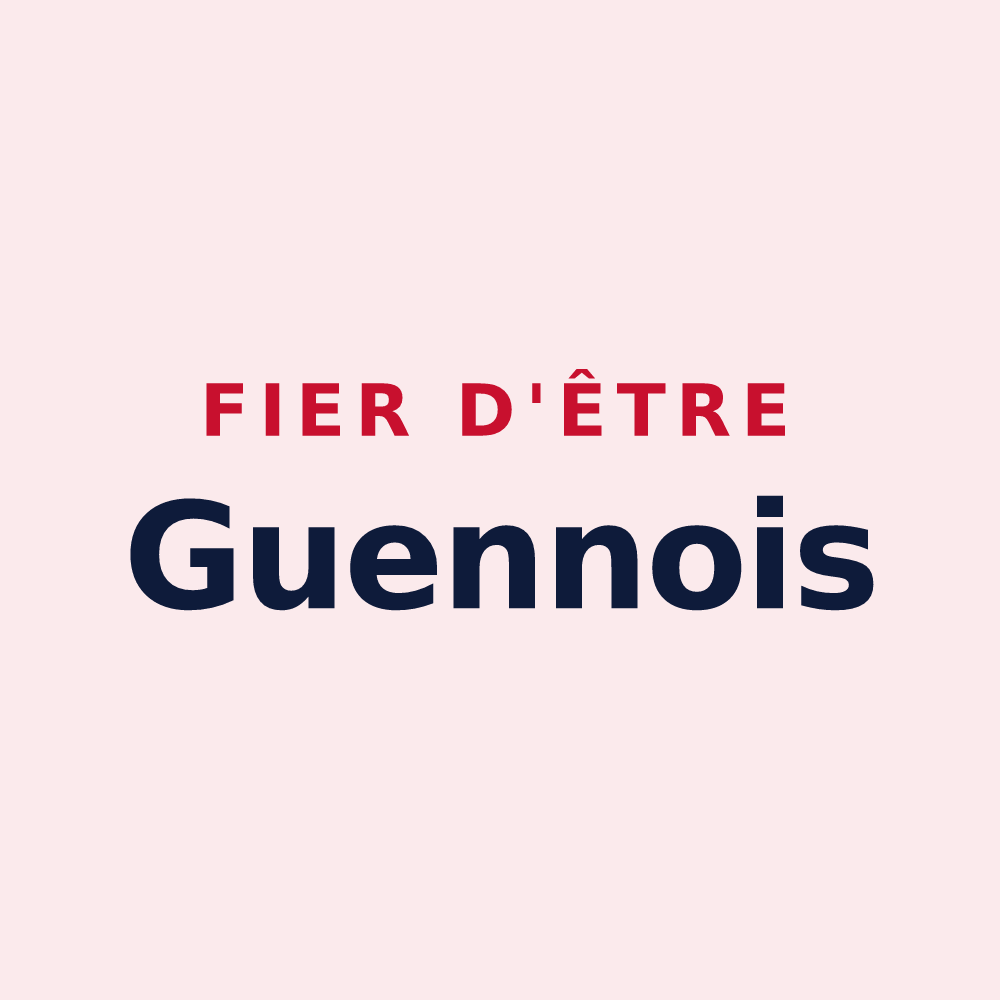 Magnet « Fier d'être Guennois » — design pour Laguenne-sur-Avalouze