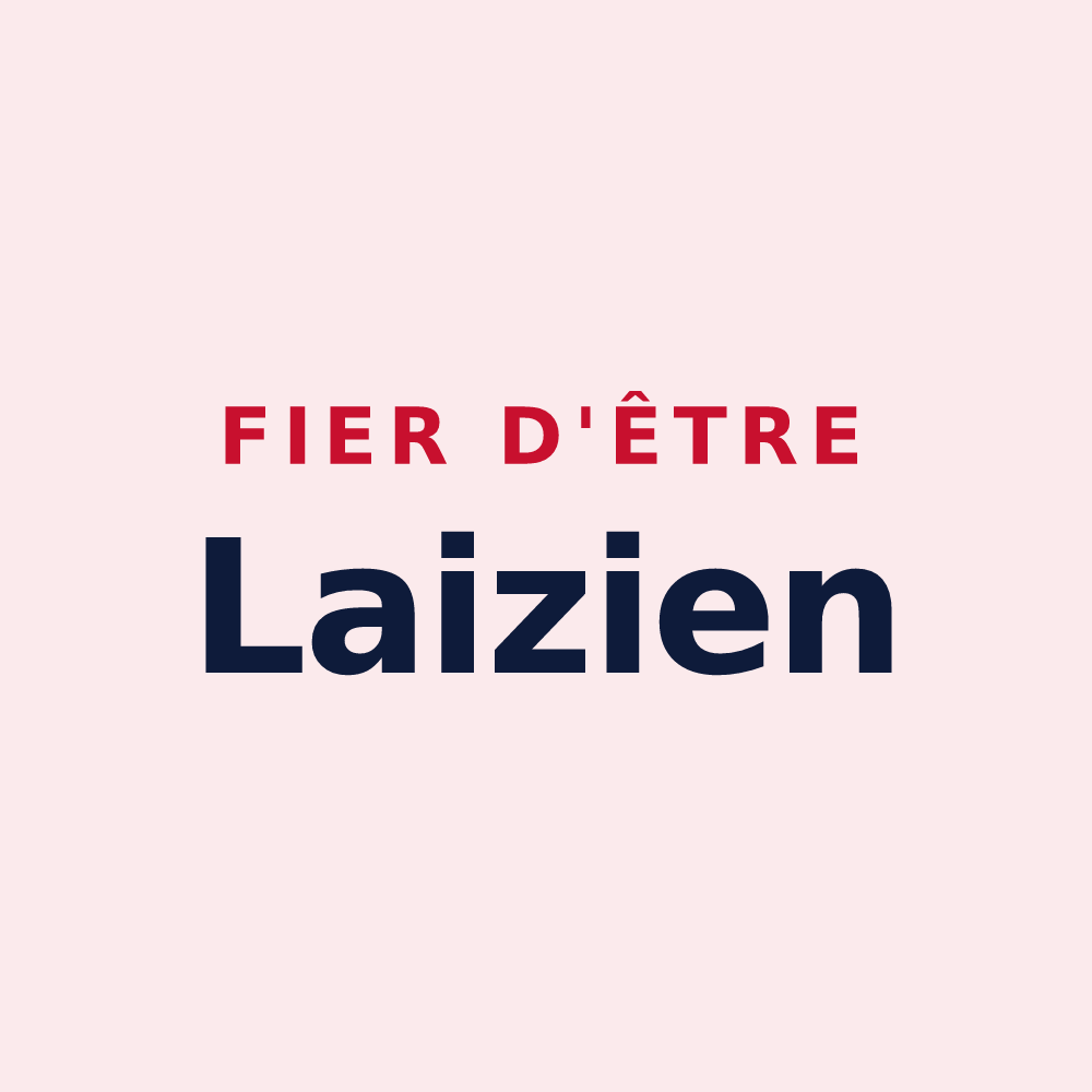 Magnet « Fier d'être Laizien » — design pour Laiz