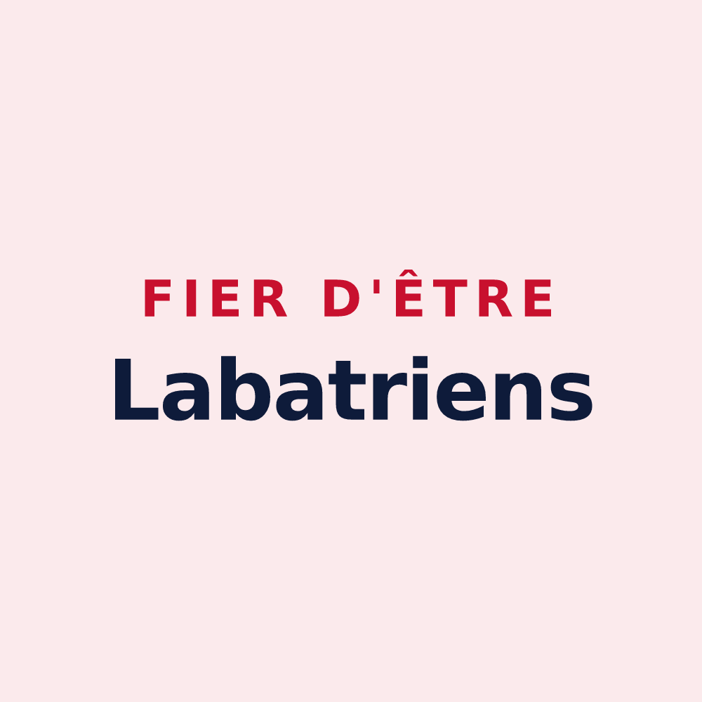 Magnet « Fier d'être Labatriens » — design pour Lalanne-Trie