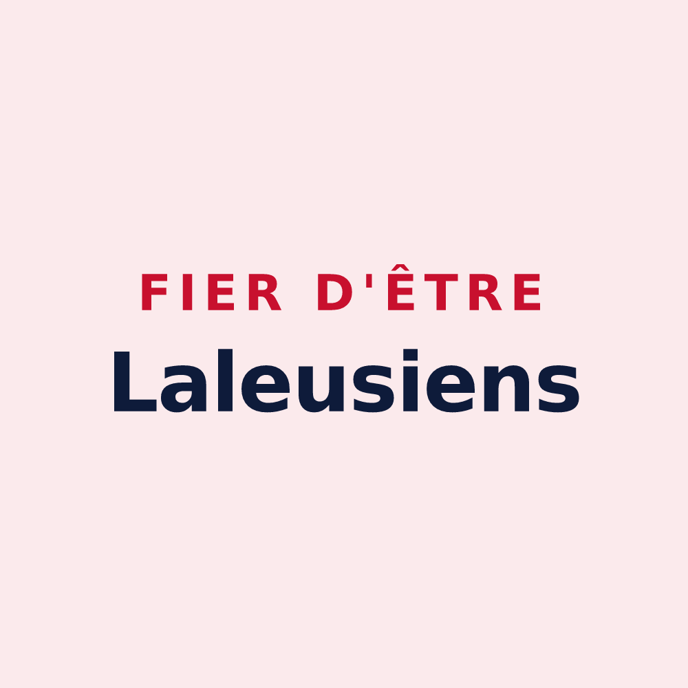 Magnet « Fier d'être Laleusiens » — design pour Laleu