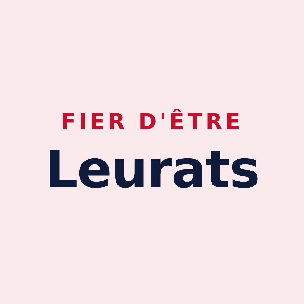 Magnet « Fier d'être Leurats » — design pour Lalheue