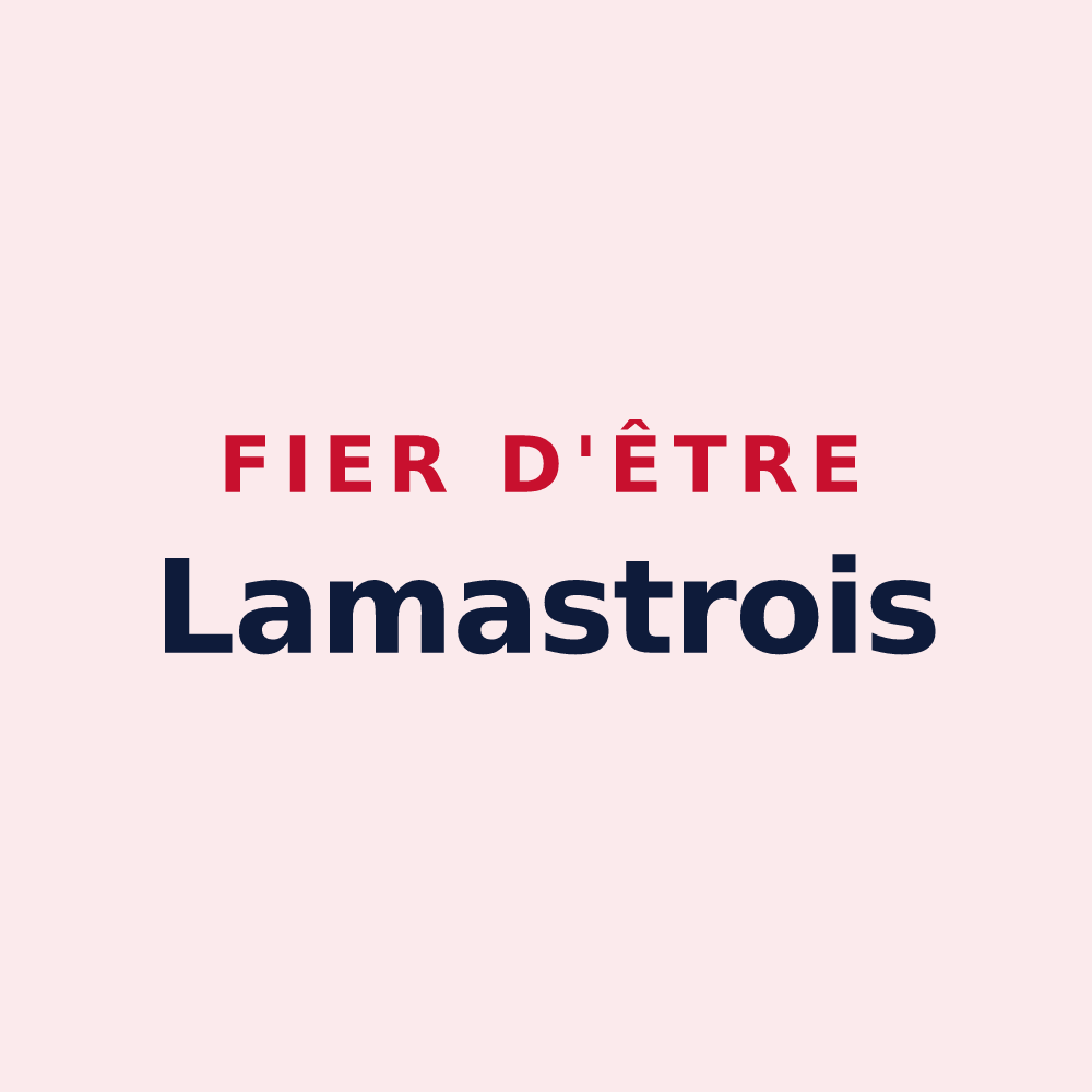Magnet « Fier d'être Lamastrois » — design pour Lamastre