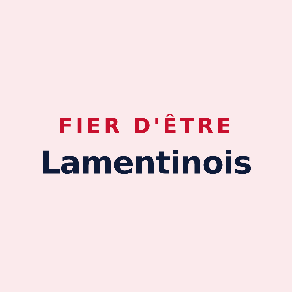 Magnet « Fier d'être Lamentinois » — design pour Lamentin