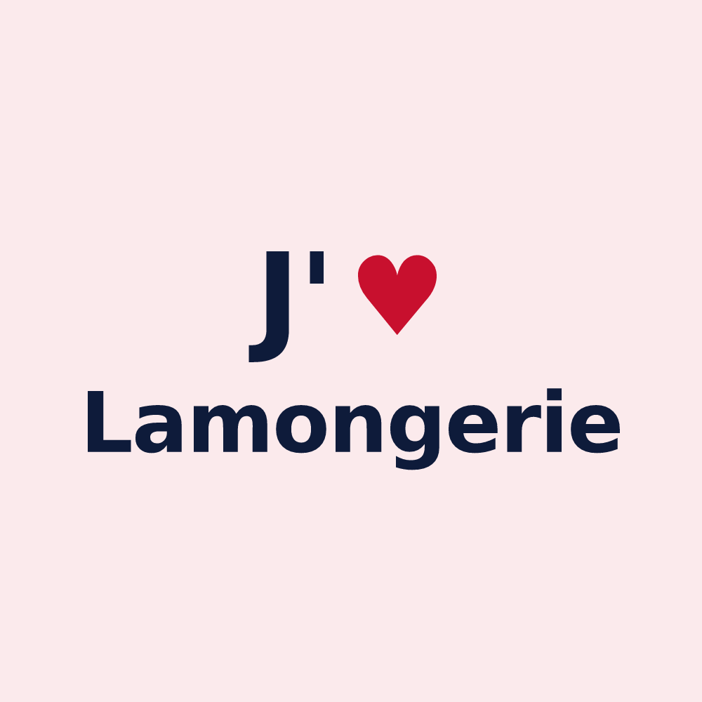 Magnet personnalisé Lamongerie — design J'aime Lamongerie