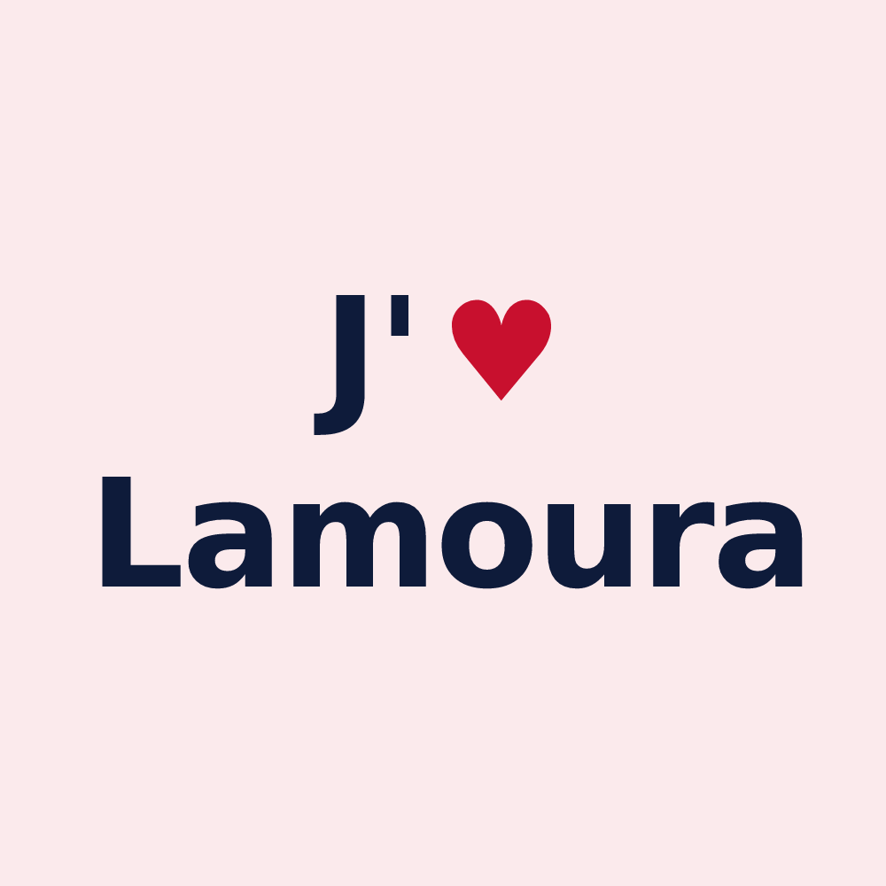Magnet personnalisé Lamoura — design J'aime Lamoura