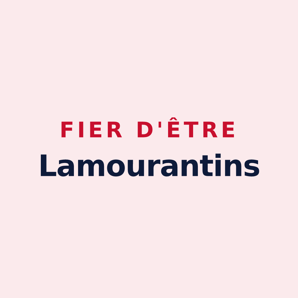 Magnet « Fier d'être Lamourantins » — design pour Lamoura