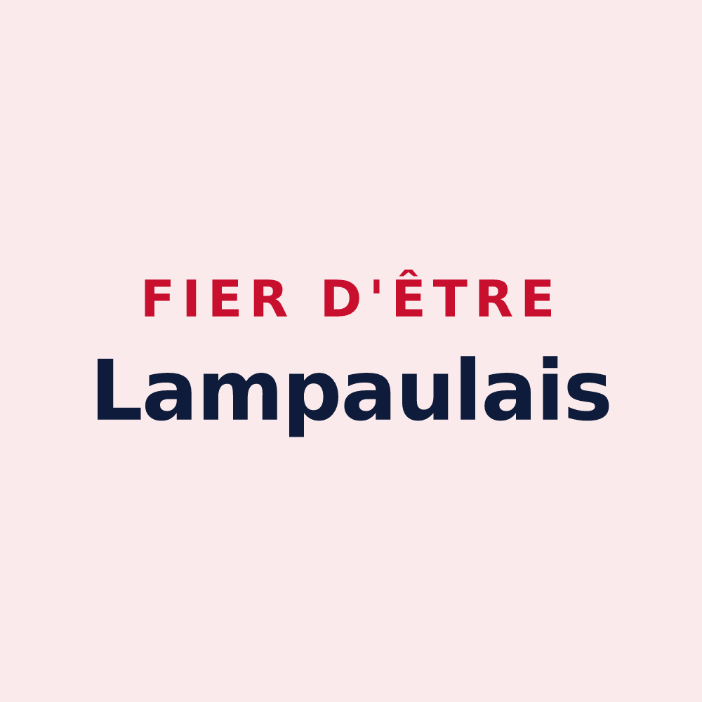 Magnet « Fier d'être Lampaulais » — design pour Lampaul-Plouarzel