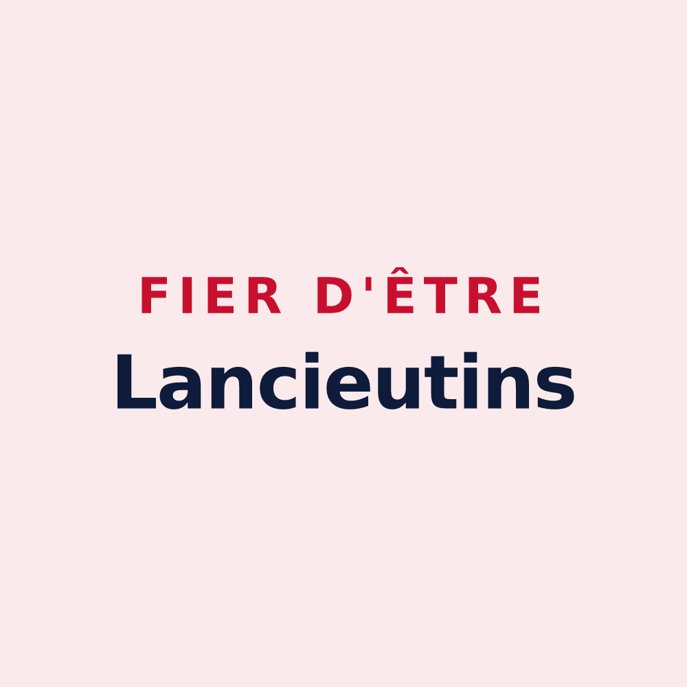 Magnet « Fier d'être Lancieutins » — design pour Lancieux