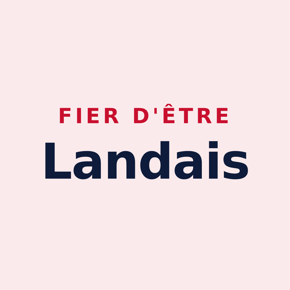 Magnet « Fier d'être Landais » — design pour Landes