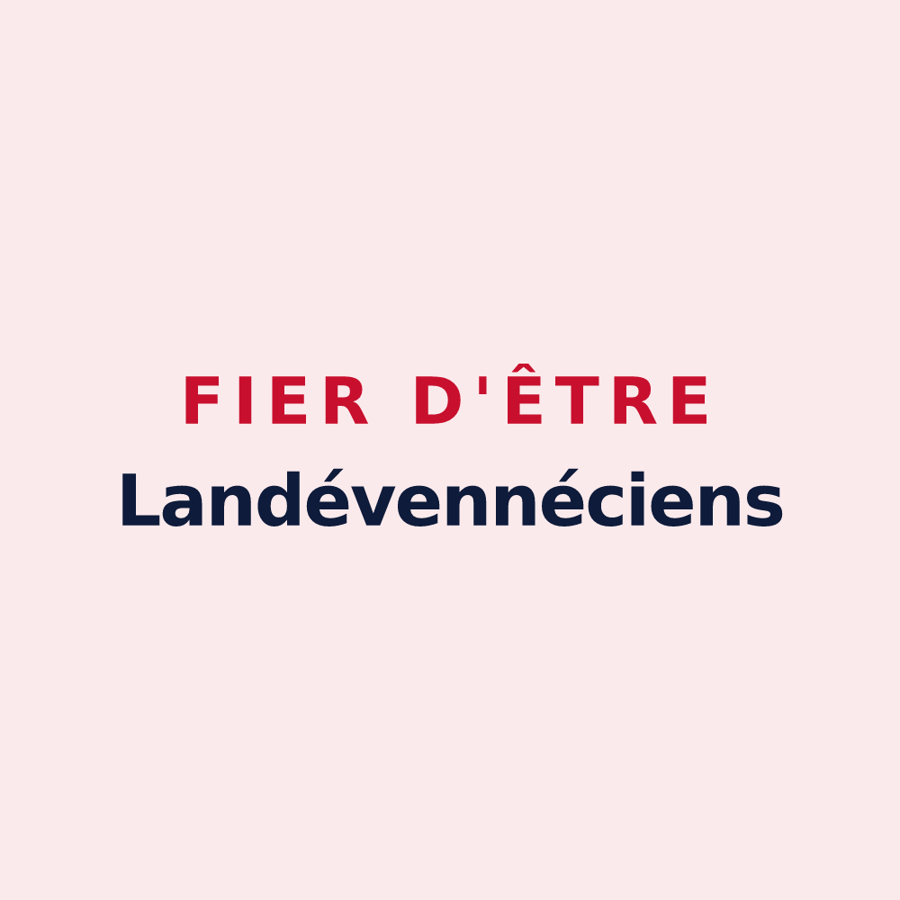 Magnet « Fier d'être Landévennéciens » — design pour Landévennec