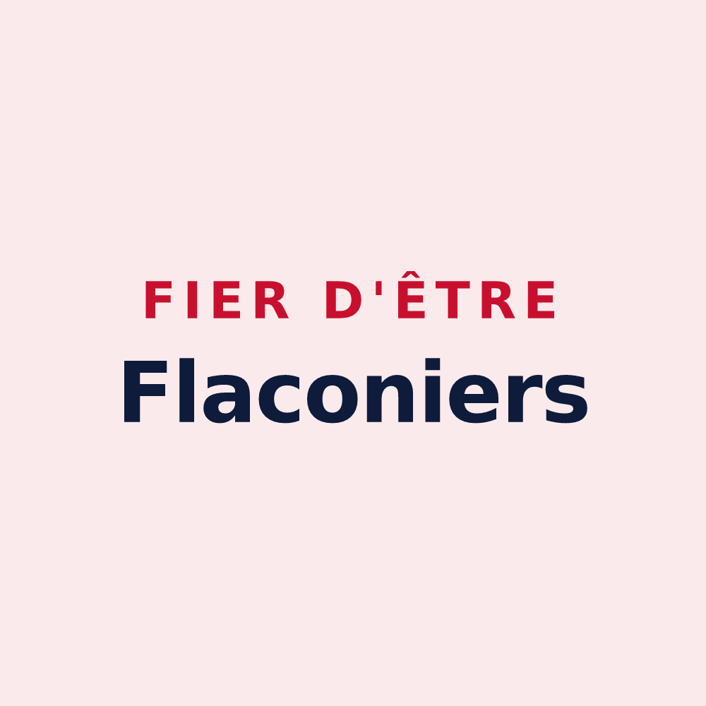 Magnet « Fier d'être Flaconiers » — design pour Landifay-et-Bertaignemont