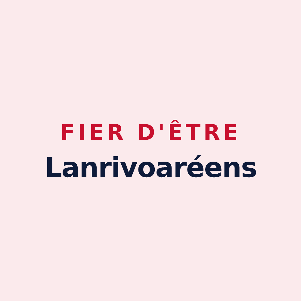 Magnet « Fier d'être Lanrivoaréens » — design pour Lanrivoaré