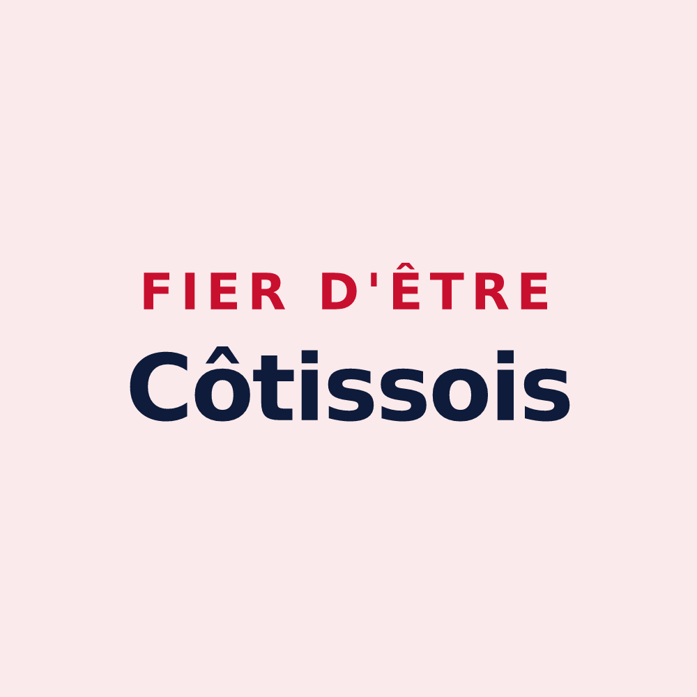 Magnet « Fier d'être Côtissois » — design pour Lanvallay