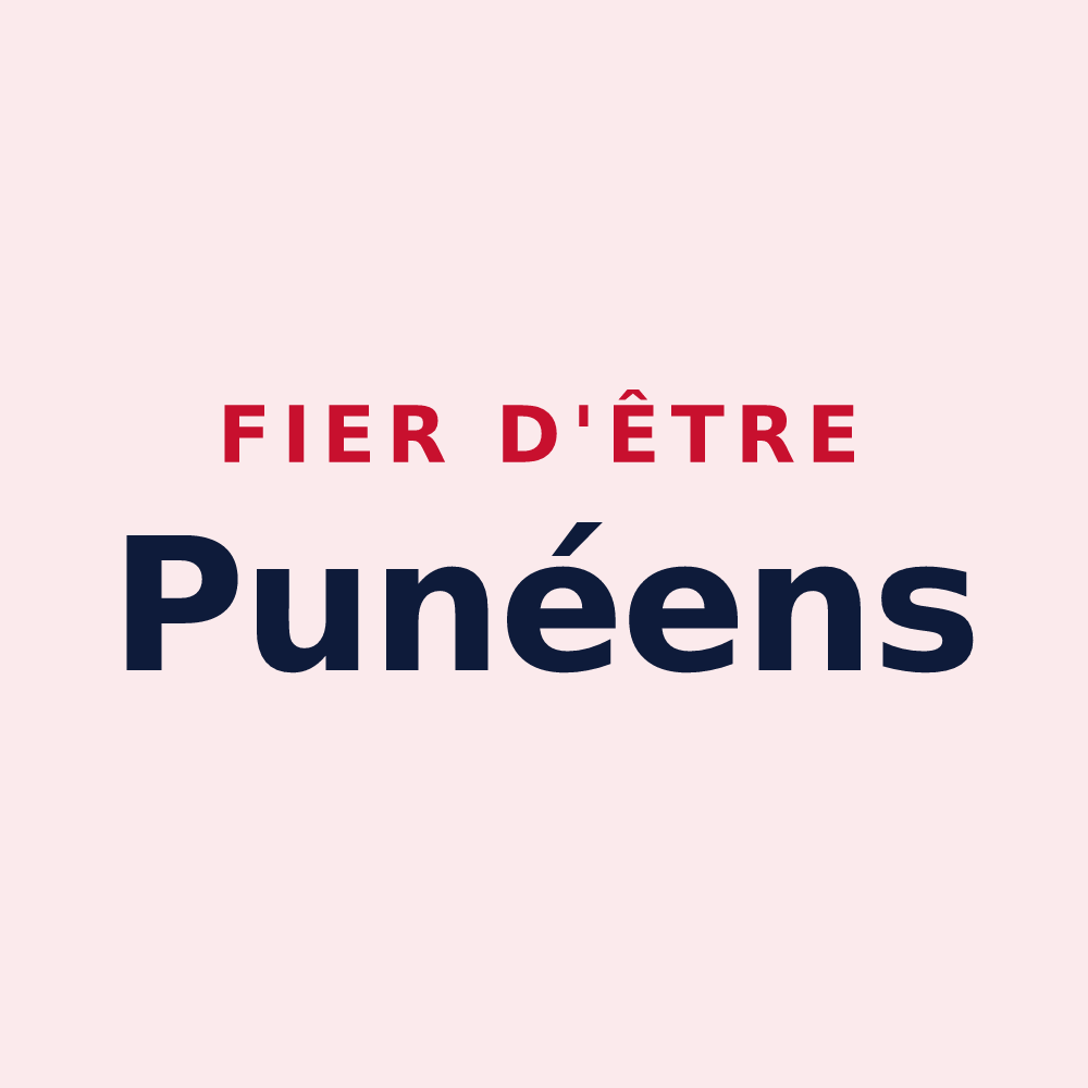 Magnet « Fier d'être Punéens » — design pour Lapugnoy