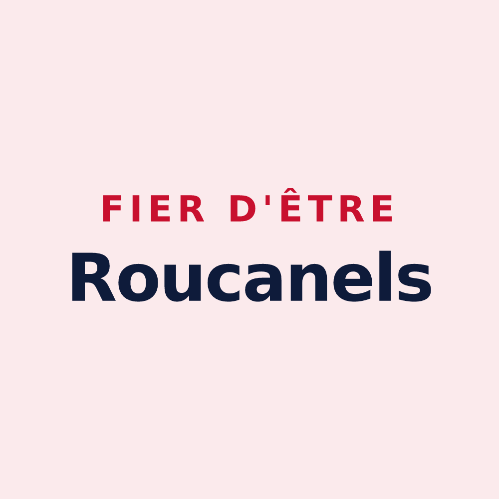Magnet « Fier d'être Roucanels » — design pour Larroque