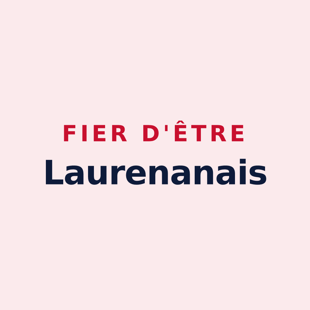 Magnet « Fier d'être Laurenanais » — design pour Laurenan