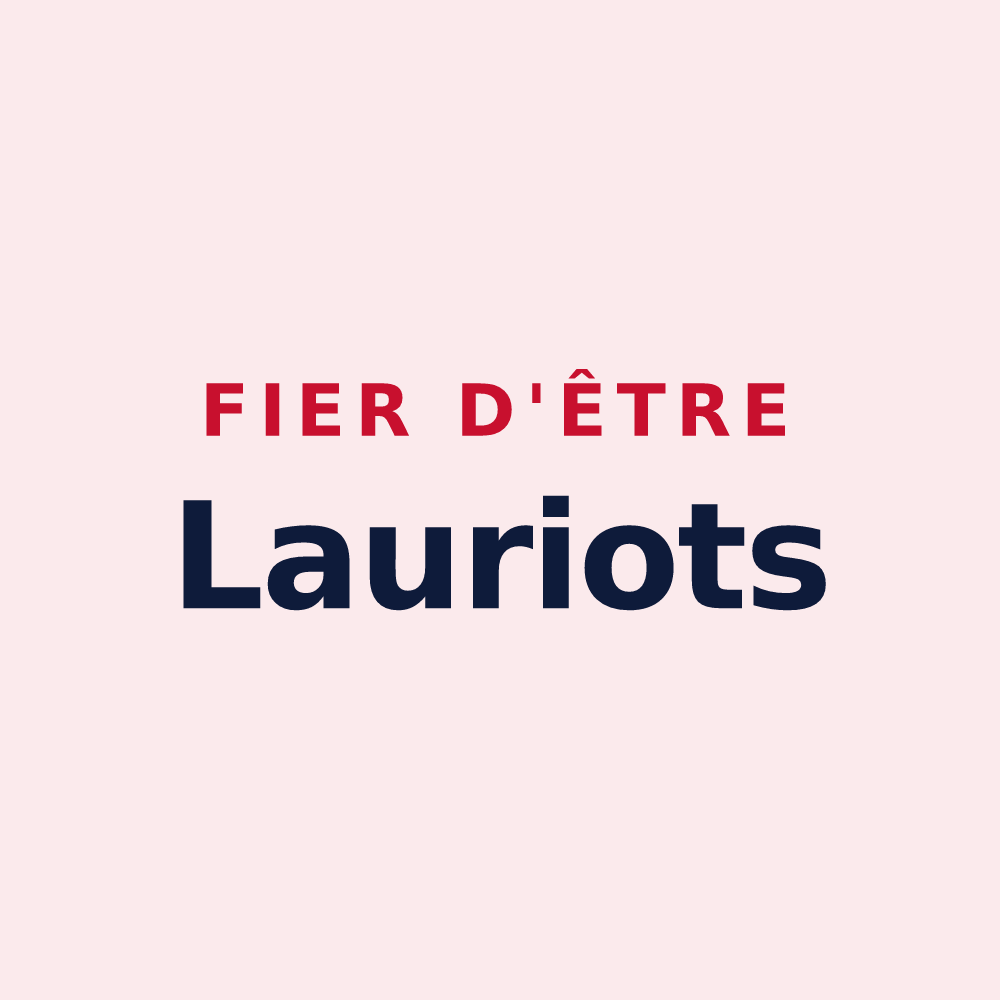 Magnet « Fier d'être Lauriots » — design pour Laurie