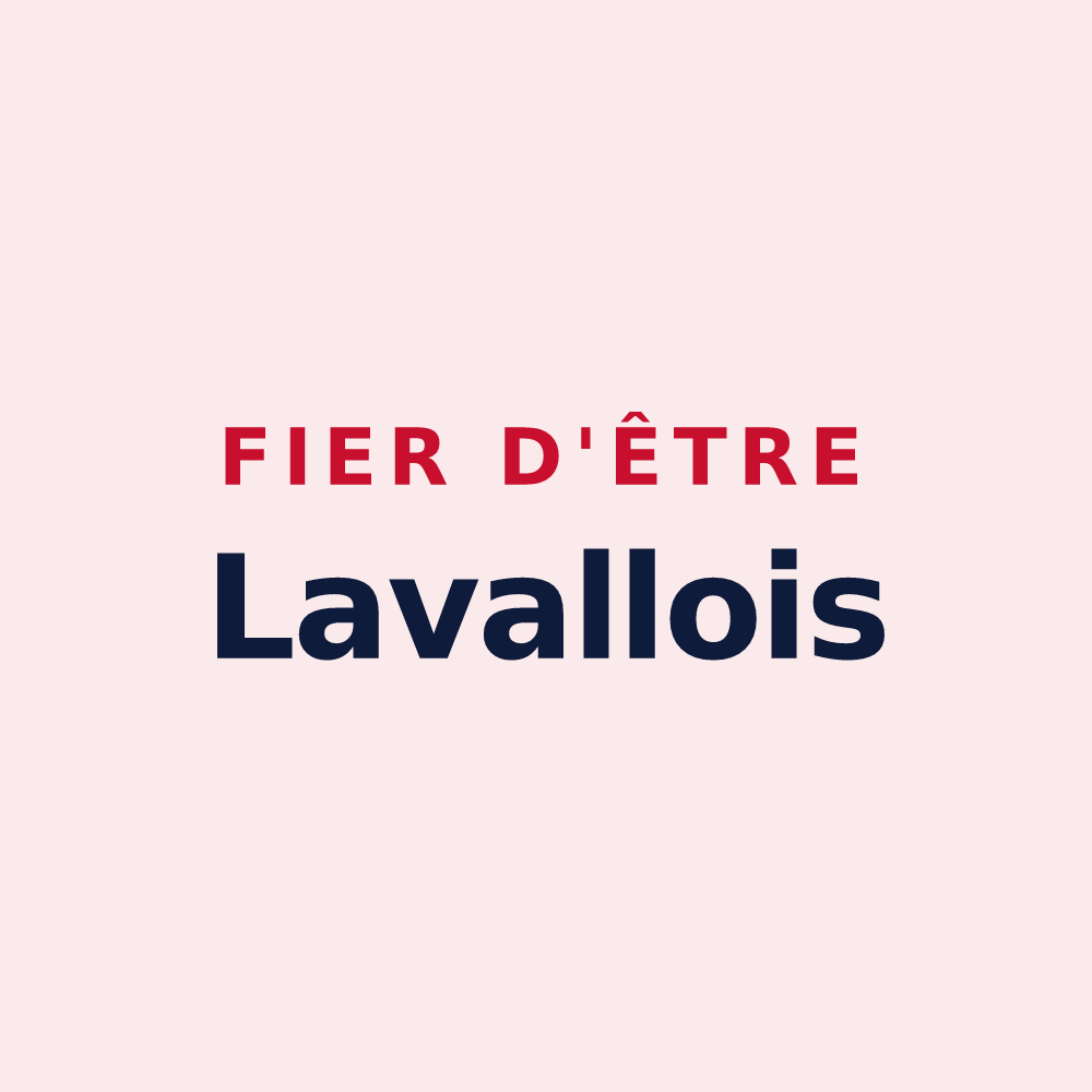 Magnet « Fier d'être Lavallois » — design pour Laval