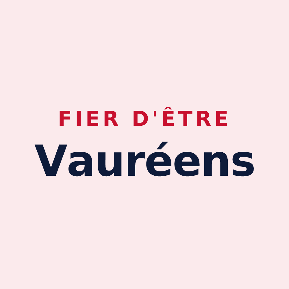 Magnet « Fier d'être Vauréens » — design pour Lavaur
