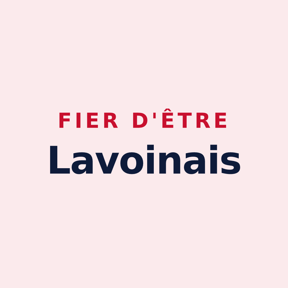 Magnet « Fier d'être Lavoinais » — design pour Lavoine
