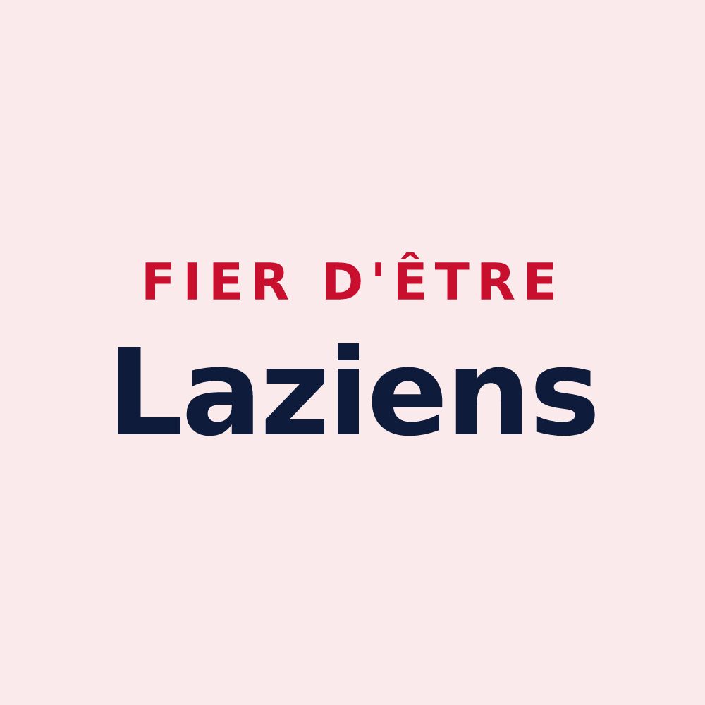 Magnet « Fier d'être Laziens » — design pour Laz