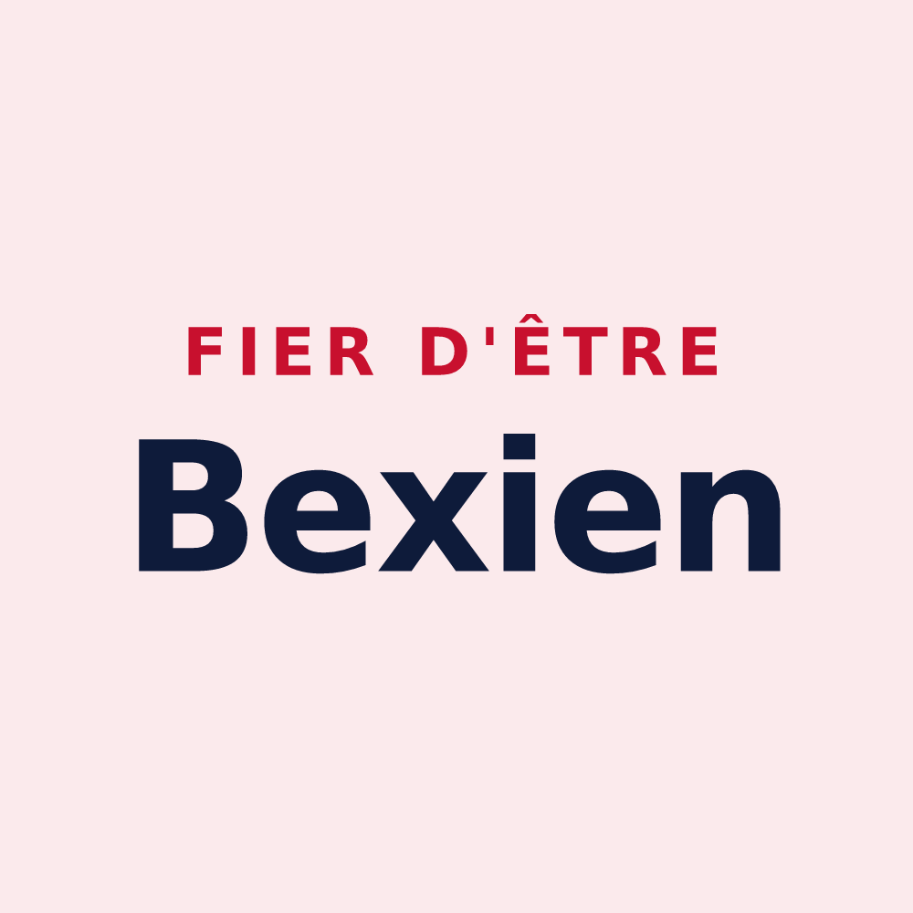 Magnet « Fier d'être Bexien » — design pour Le Bec-Hellouin