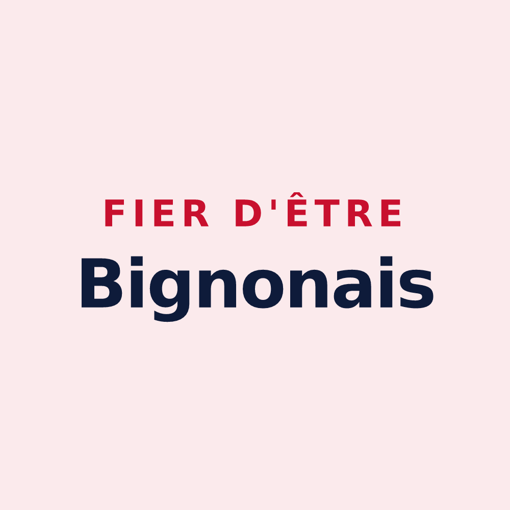 Magnet « Fier d'être Bignonais » — design pour Le Bignon-Mirabeau