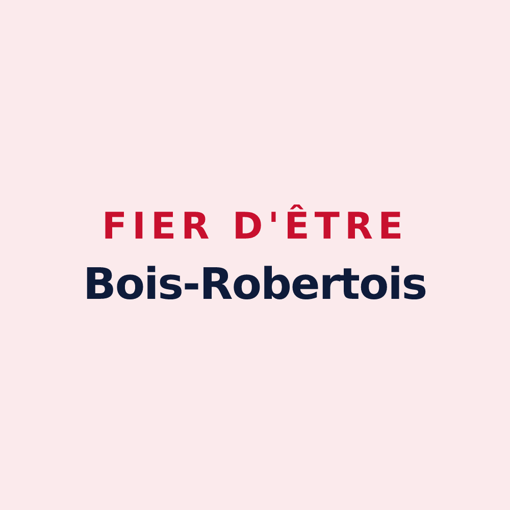 Magnet « Fier d'être Bois-Robertois » — design pour Le Bois-Robert