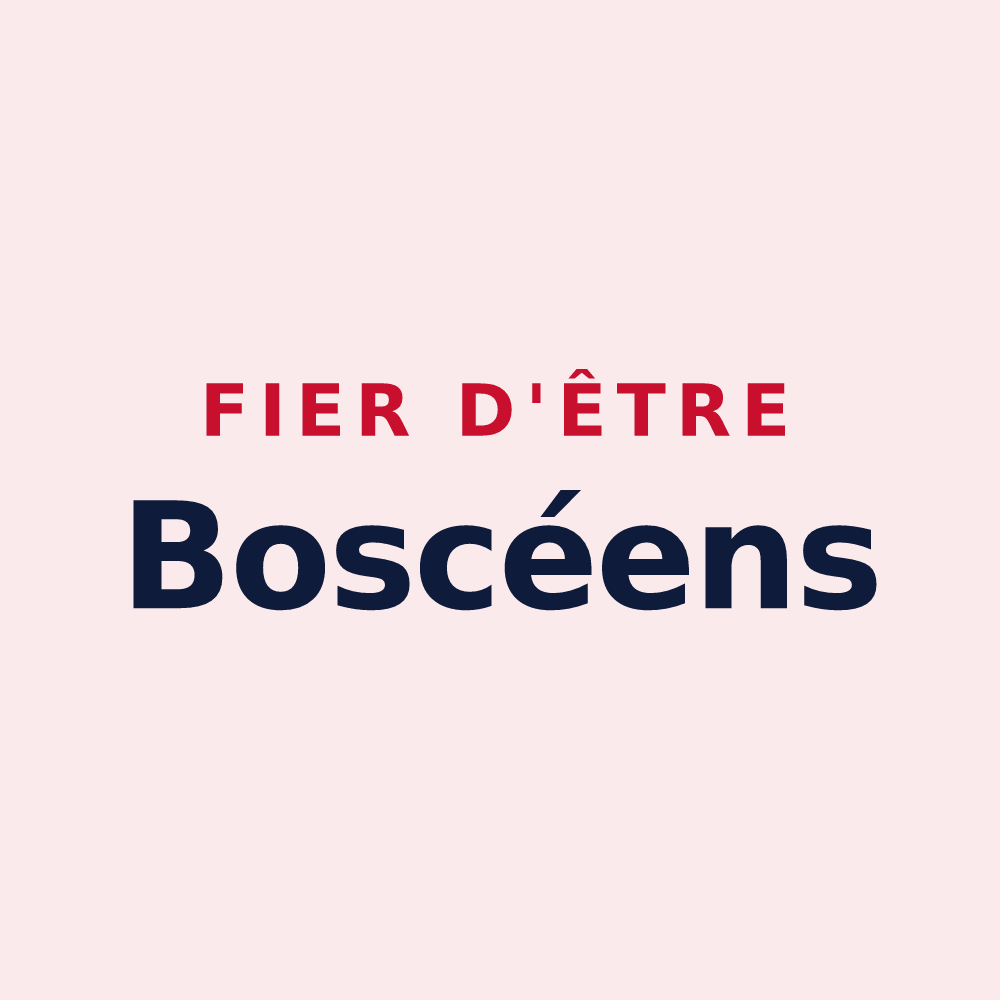 Magnet « Fier d'être Boscéens » — design pour Le Bosc